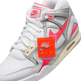 NIKE AIR TECH CHALLENGE II QS - WHITE/RACER PINK-LT SMOKE GREY