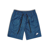NIKE RETRO GRID WOVEN SHORTS - GAME ROYAL/WHITE