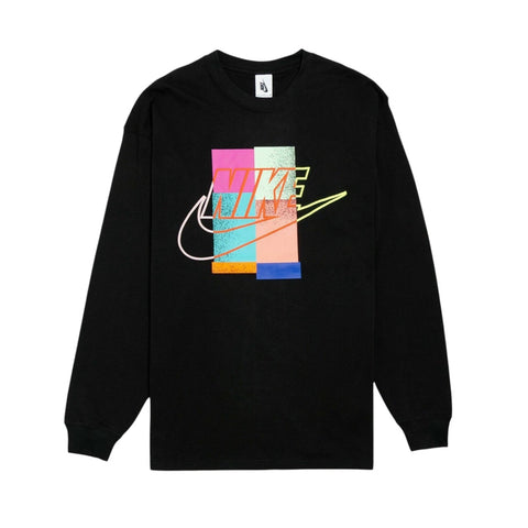 NIKE x ATMOS NRG L/S T-SHIRT - BLACK