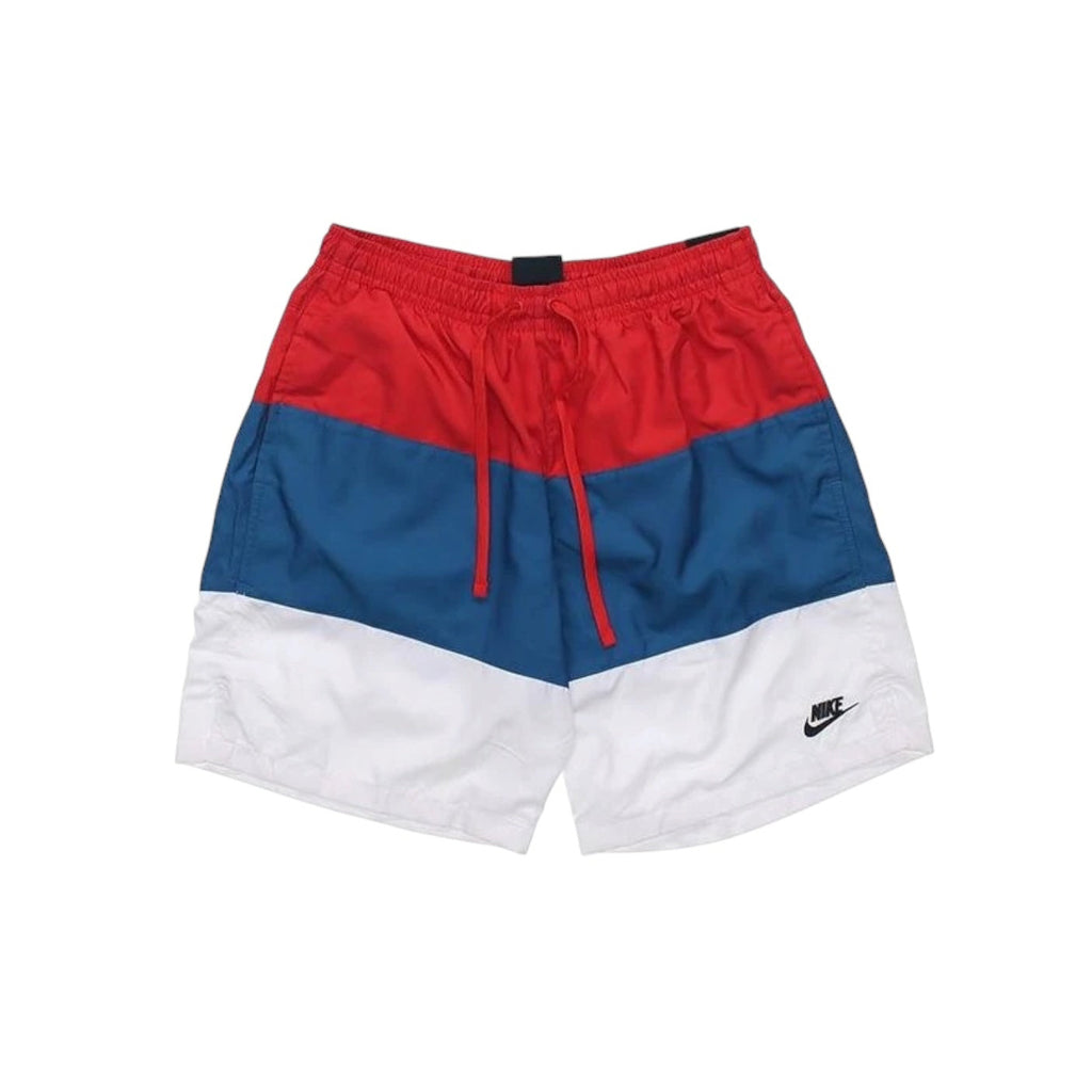 NIKE NSW CITY EDITION WOVEN SHORTS - COAST/UNIVERSITY RED-WHITE