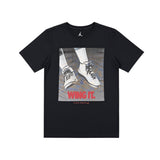 AIR JORDAN 2 WING IT T-SHIRT - BLACK