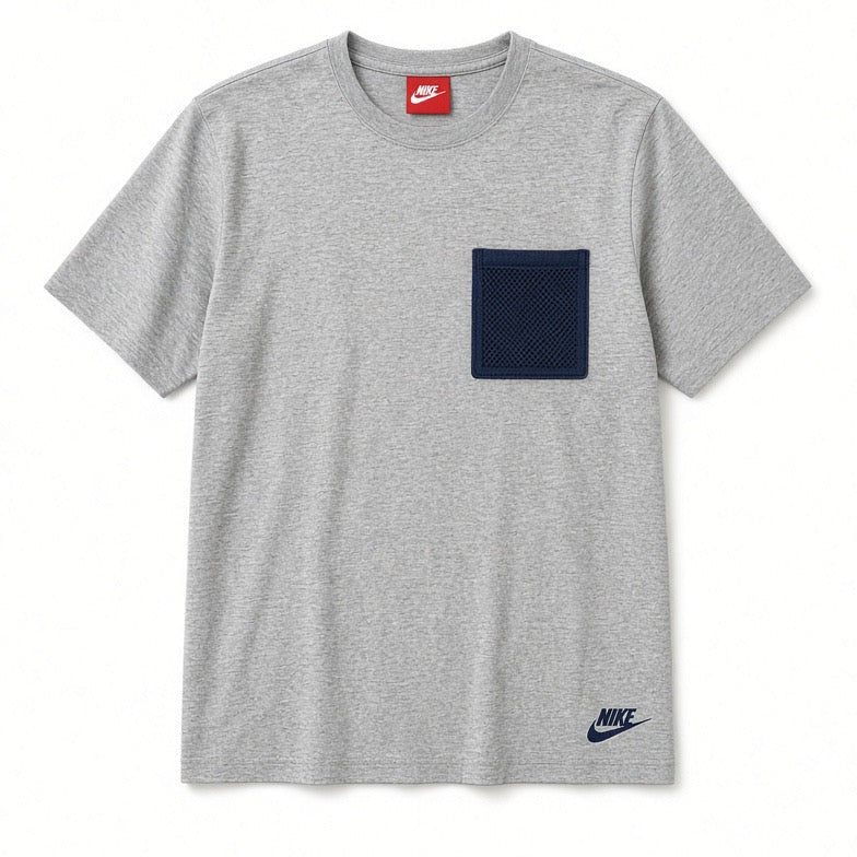 NIKE HYBRID T-SHIRT - CARBON/OBSIDIAN