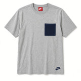 NIKE HYBRID T-SHIRT - CARBON/OBSIDIAN