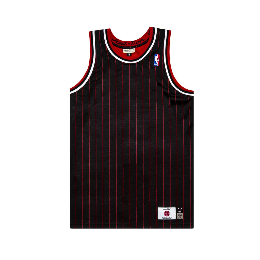 JUST DON X MITCHELL & NESS NO NAME JERSEY - CHICAGO BULLS