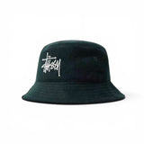 STÜSSY  FUZZY WOOL BASIC BUCKET - FOREST