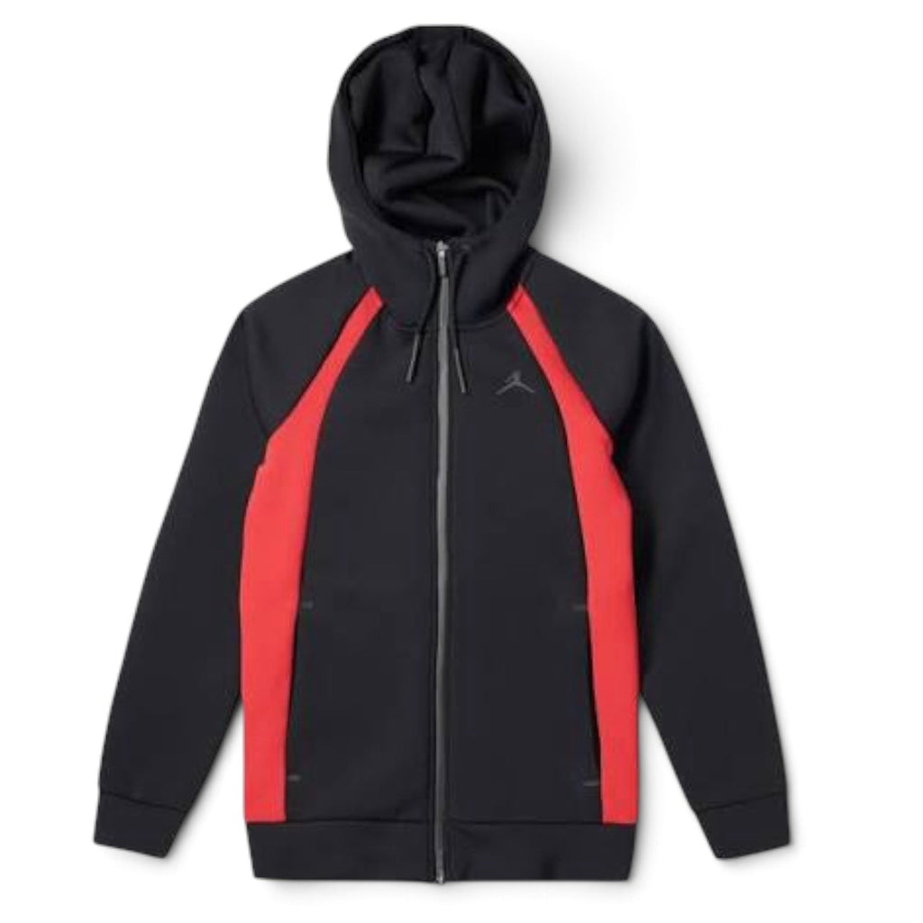 AIR JORDAN JSW FLIGHT TECH FULL-ZIP HOODIE - BLACK