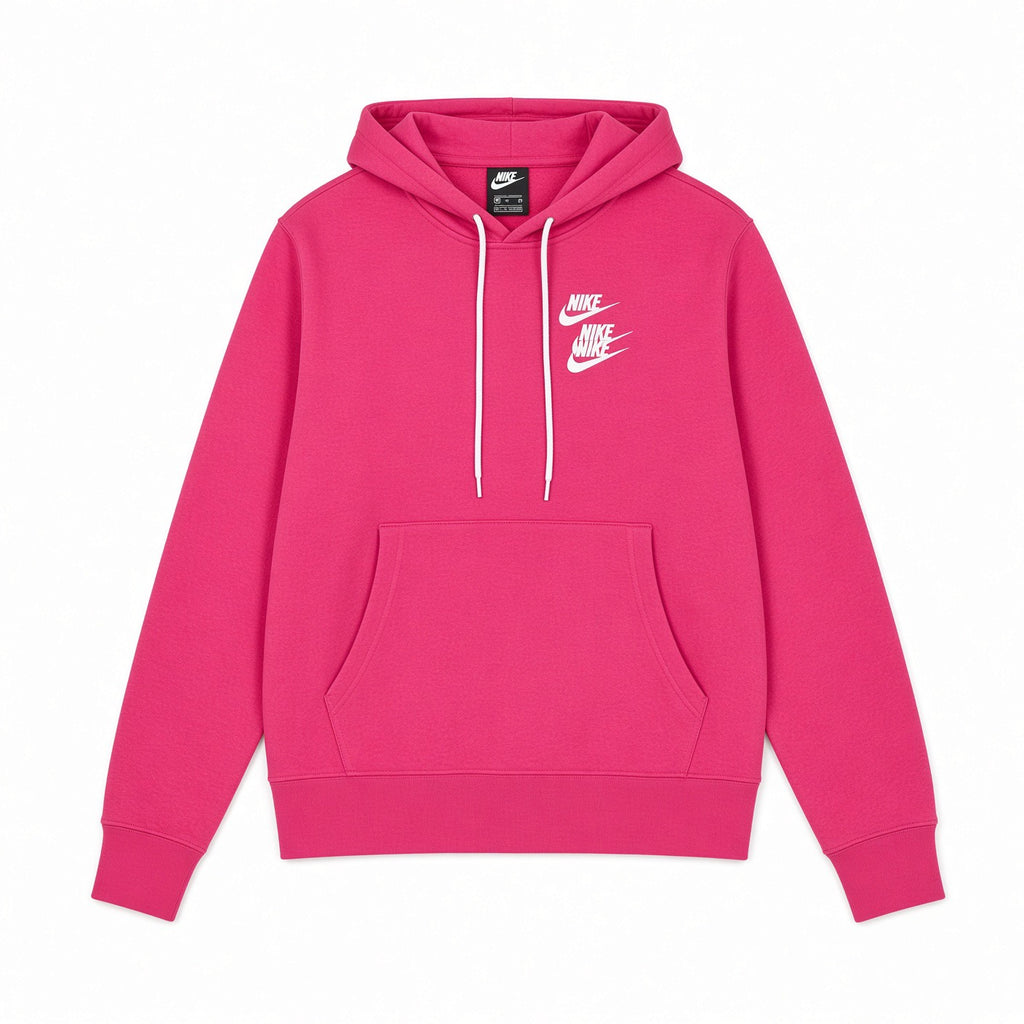 NIKE SPORTSWEAR PULLOVER FRENCH TERRY HOODIE - PINK
