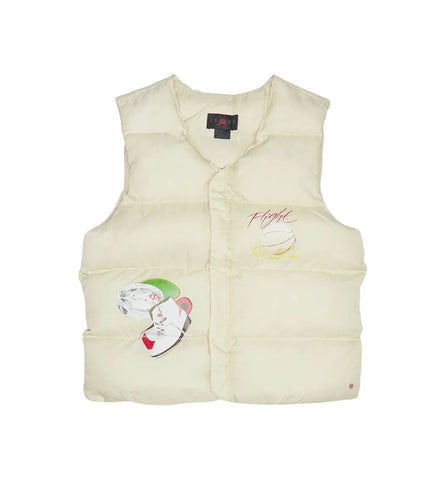 AIR JORDAN ARTIST SERIES BY JACOB ROCHESTER MENS VEST - RATTAN