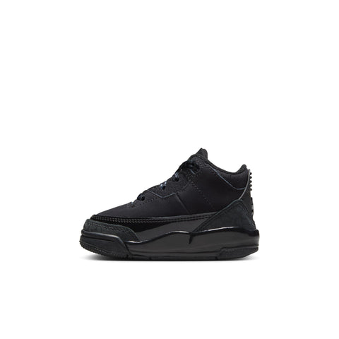 AIR JORDAN 3 RETRO TD 'BLACK CAT' - BLACK/DARK CHARCOAL/WHITE