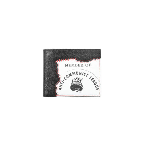 ENFANTS RICHES DÉPRIMÉS ANTI COMMUNIST LEAGUE WALLET - PEBBLE LEA