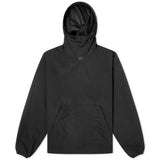 NIKE TECH PACK WOVEN MESH HOODIE - BLACK