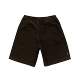 STÜSSY BAGGY TWILL CORD BEACH SHORT - BLACK