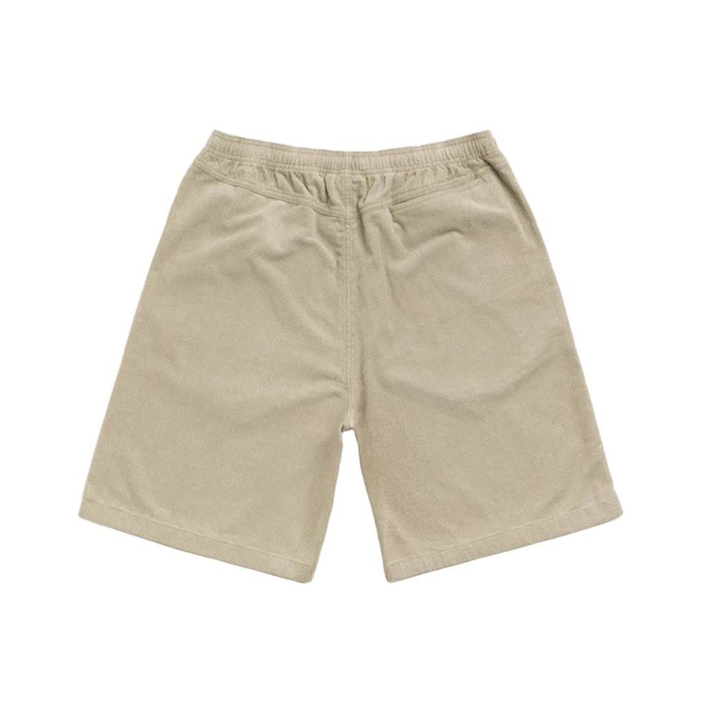 STÜSSY BAGGY TWILL CORD BEACH SHORT - KHAKI