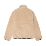 STÜSSY SHERPA REVERSIBLE JACKET - BEIGE