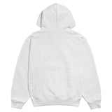 STÜSSY FELT APPLIQUE HOODIE - ASH HEATHER GRAY