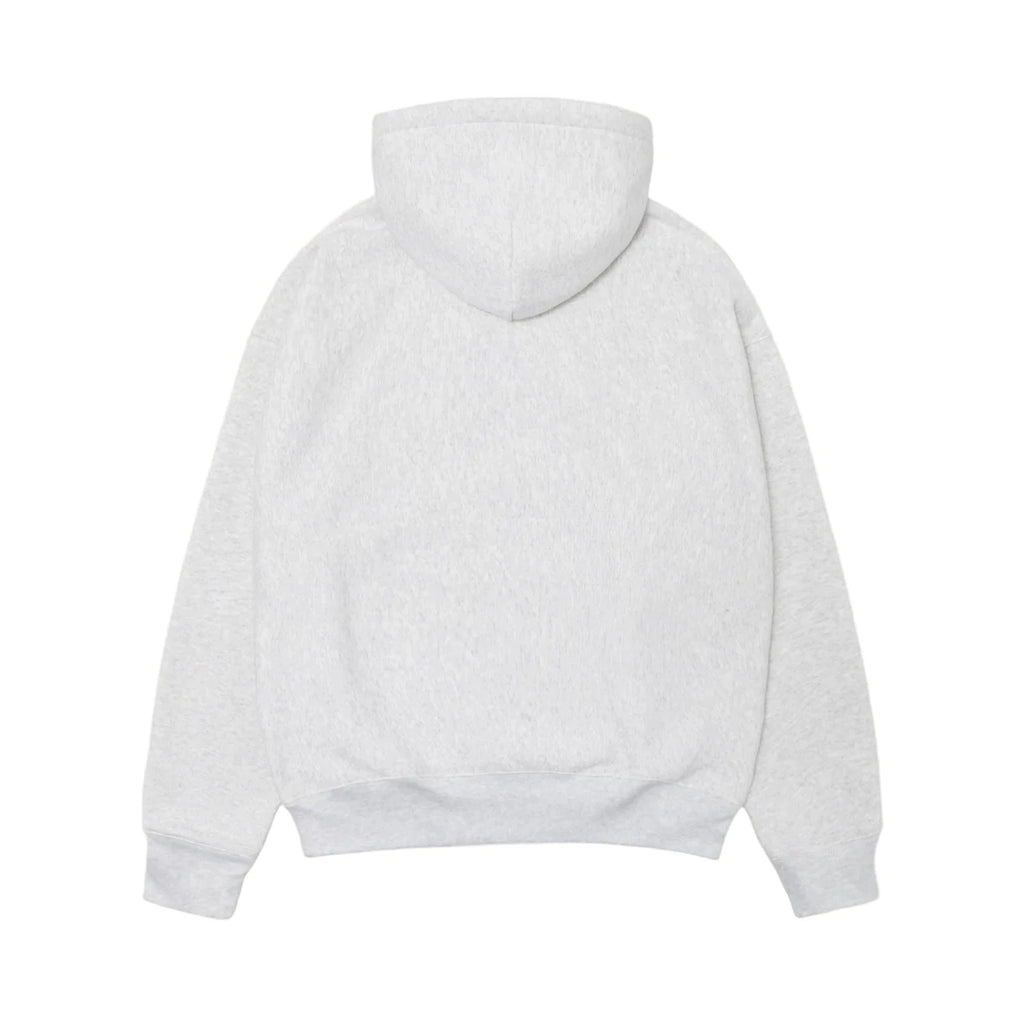 STÜSSY STUSSY APPLIQUE HOODIE - ASH HEATHER