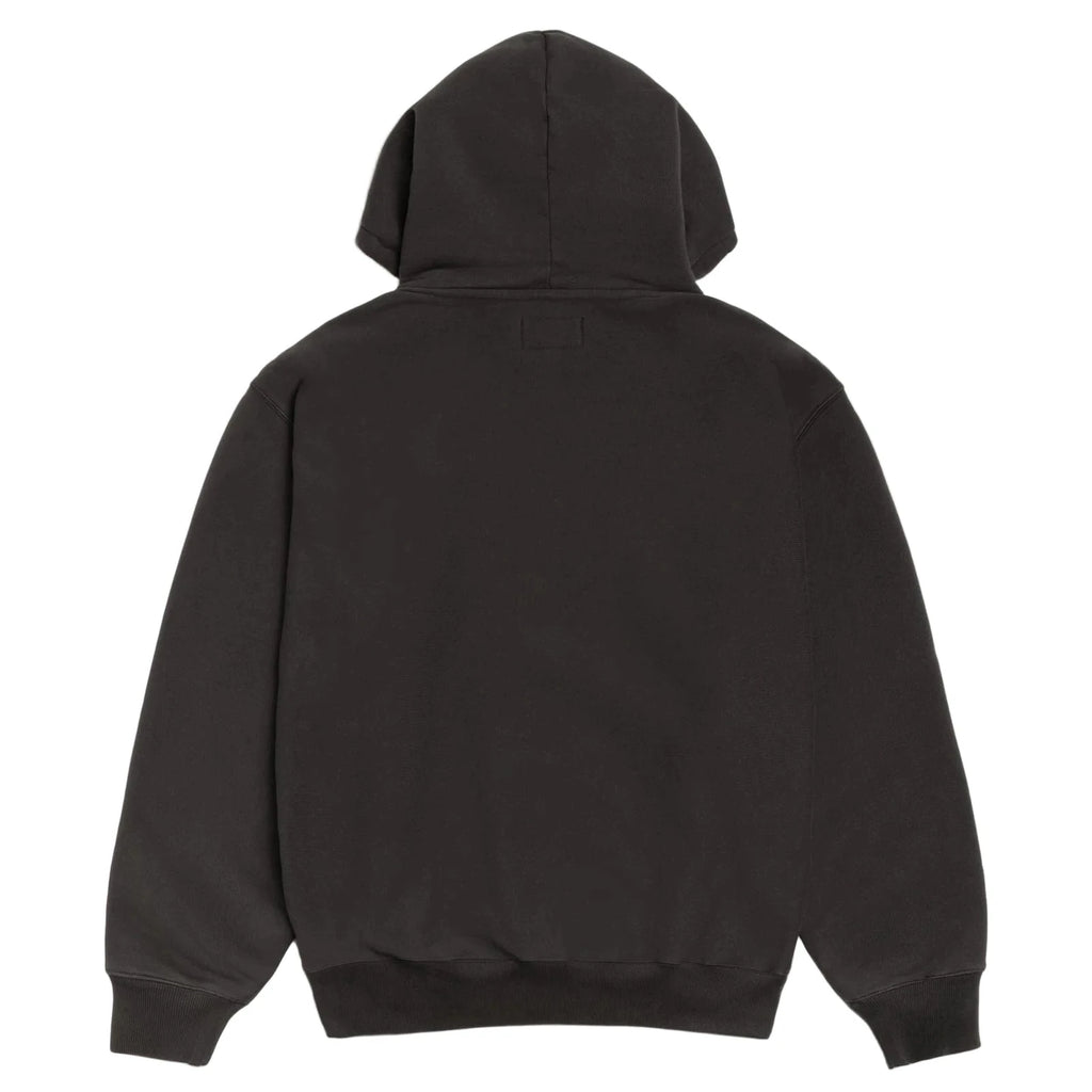 STÜSSY FELT APPLIQUE HOODIE - BLACK