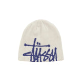 STÜSSY BRUSHED OUT BASIC SKULLCAP - BLACK