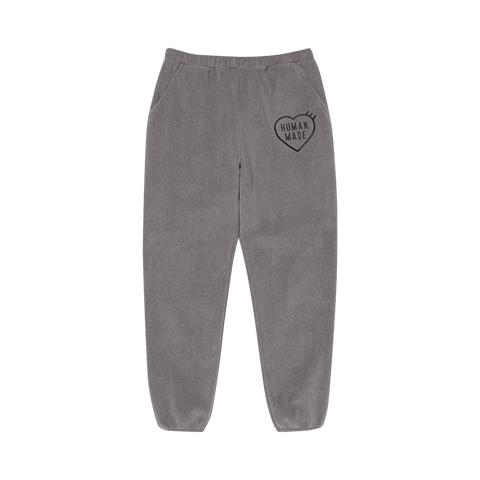 HUMAN MADE FLEECE PANTS - GREY