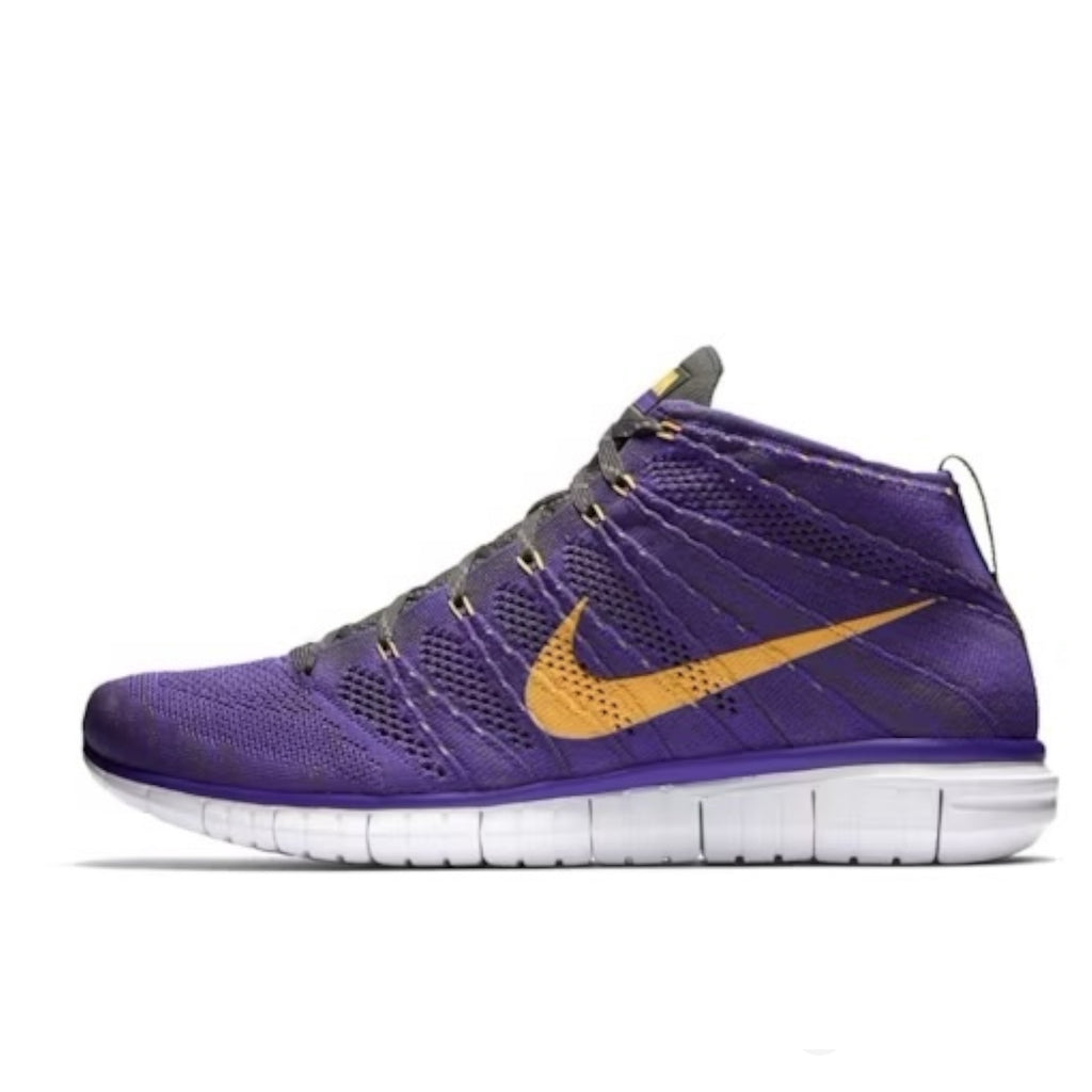 NIKE FREE FLYKNIT CHUKKA - HYPER GRAPE/ATMC MNG-MID FIG