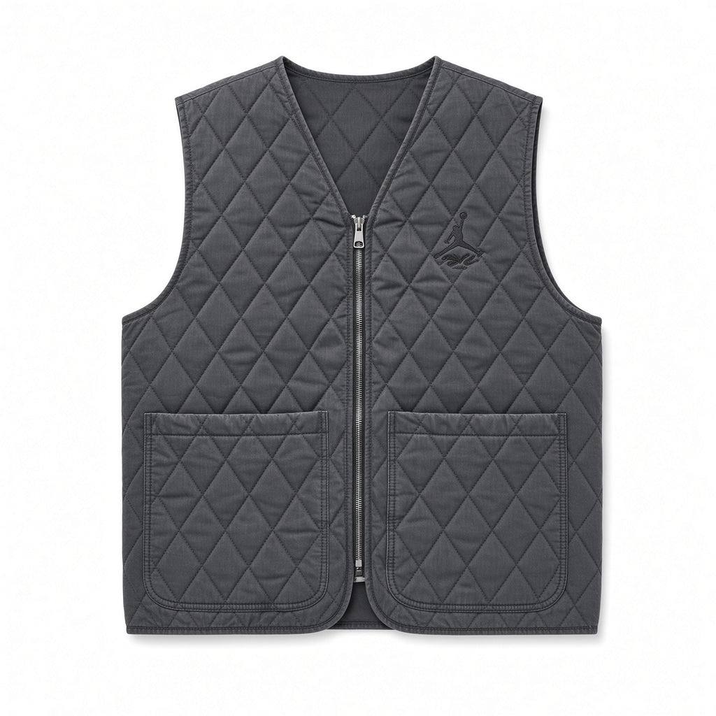 AIR AIR JORDAN FLIGHT HERITAGE VEST - GREY