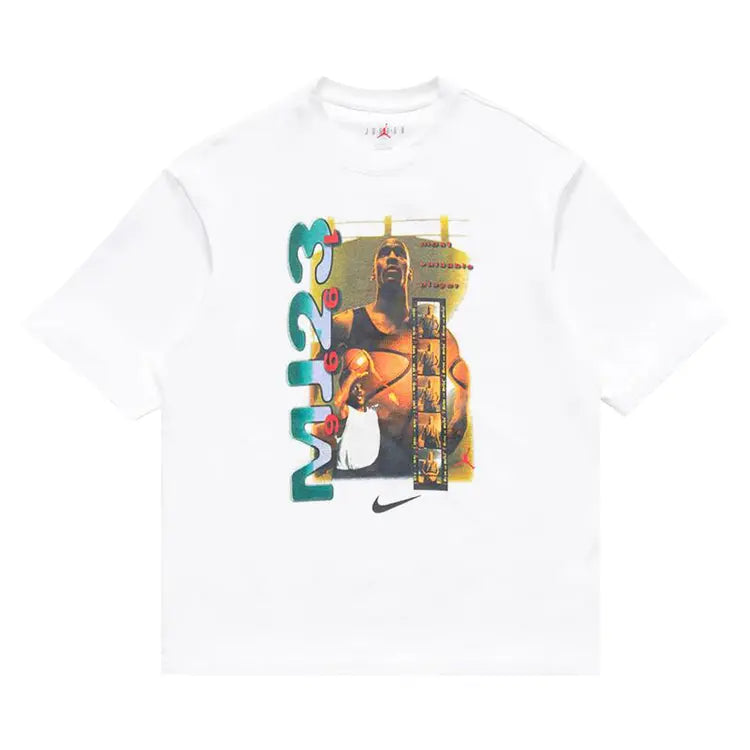 AIR JORDAN GRAPHIC T-SHIRT - WHITE