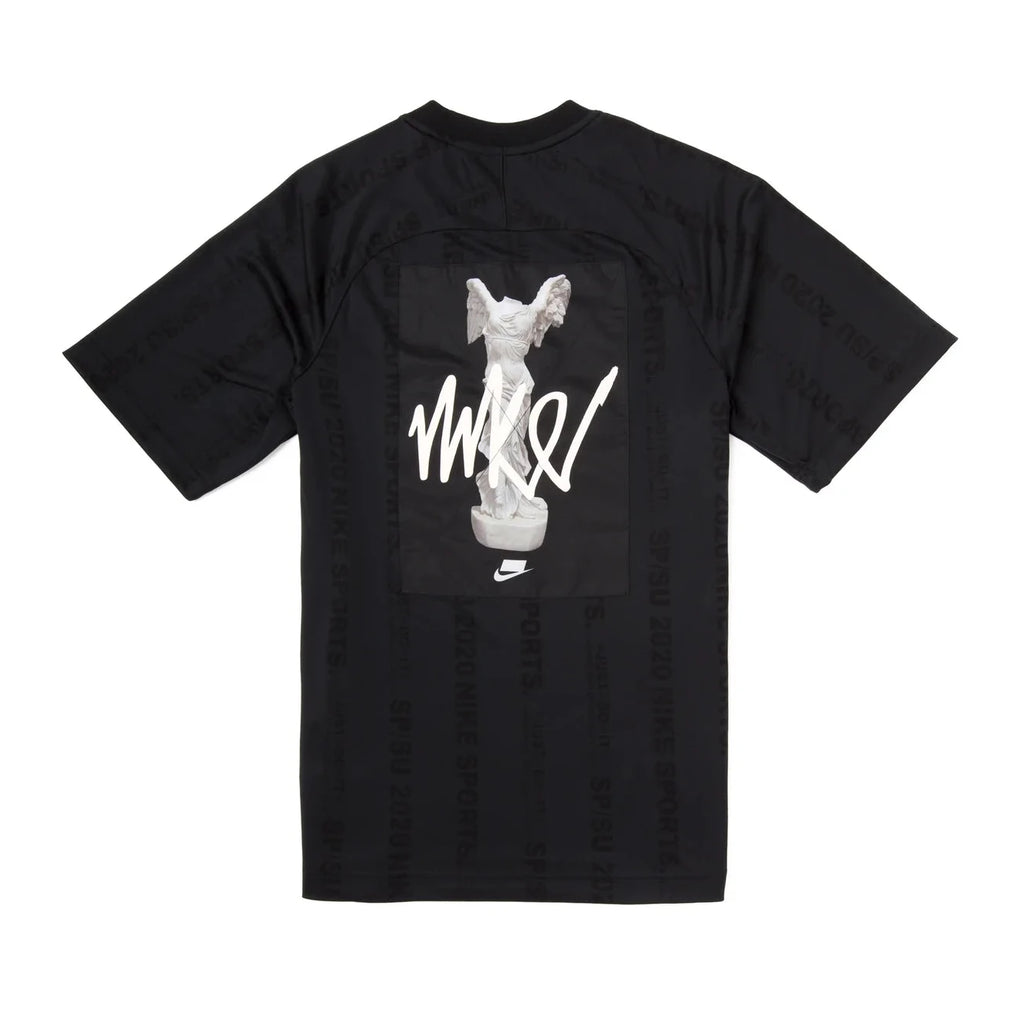 NIKE SPORTSWEAR NSW JDI FLAME JERSEY T-SHIRT - BLACK