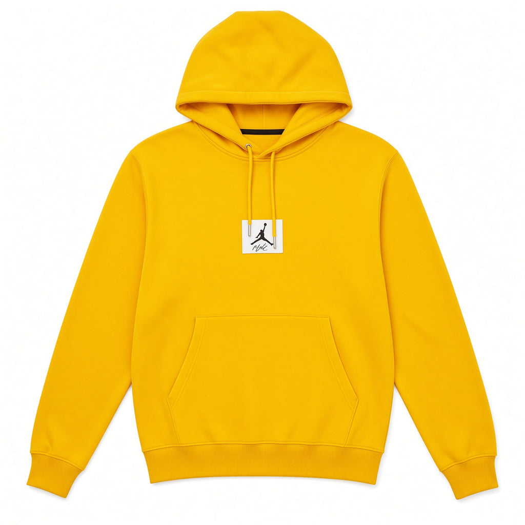 AIR JORDAN ESSENTIAL STATEMENT FLEECE HOODIE - POLLEN/SAIL