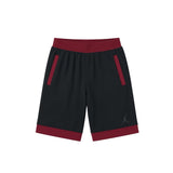 AIR JORDAN FLEECE SHORTS - BLACK/RED