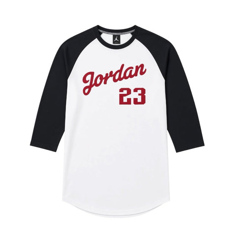 AIR JORDAN 9 RAGLAN - WHITE/BLACK-RED