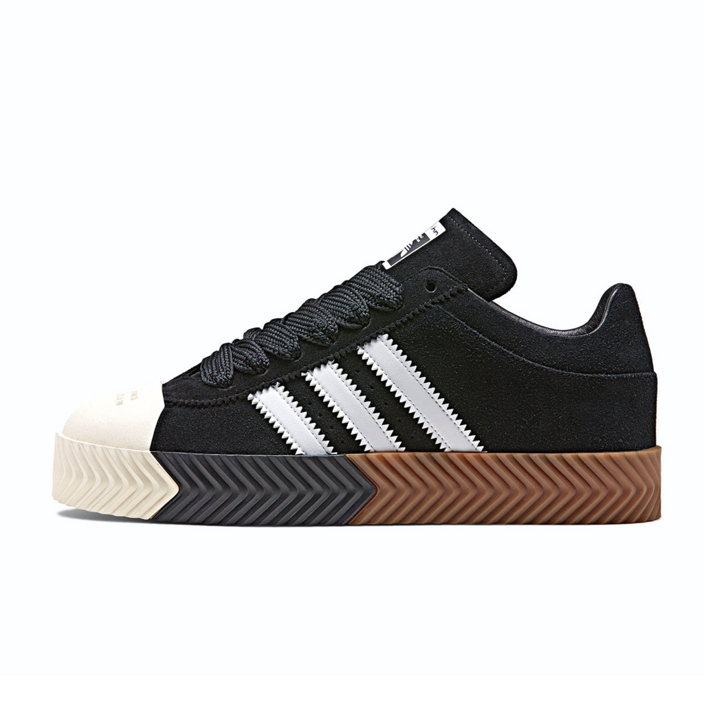 ADIDAS ORIGINALS BY AW SKATE SUPER SHOES - CORE BLACK