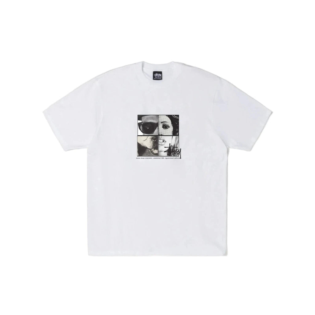 STÜSSY PERSONALITIES TEE - WHITE