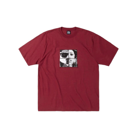 STÜSSY PERSONALITIES TEE - WINE