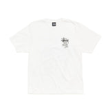STÜSSY HIGH ROLLERS PIG. DYED TEE - NATURAL