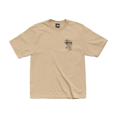 STÜSSY HIGH ROLLERS PIG. DYED TEE - ROCK