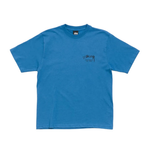 STÜSSY DICE CLOCK TEE - BLUE