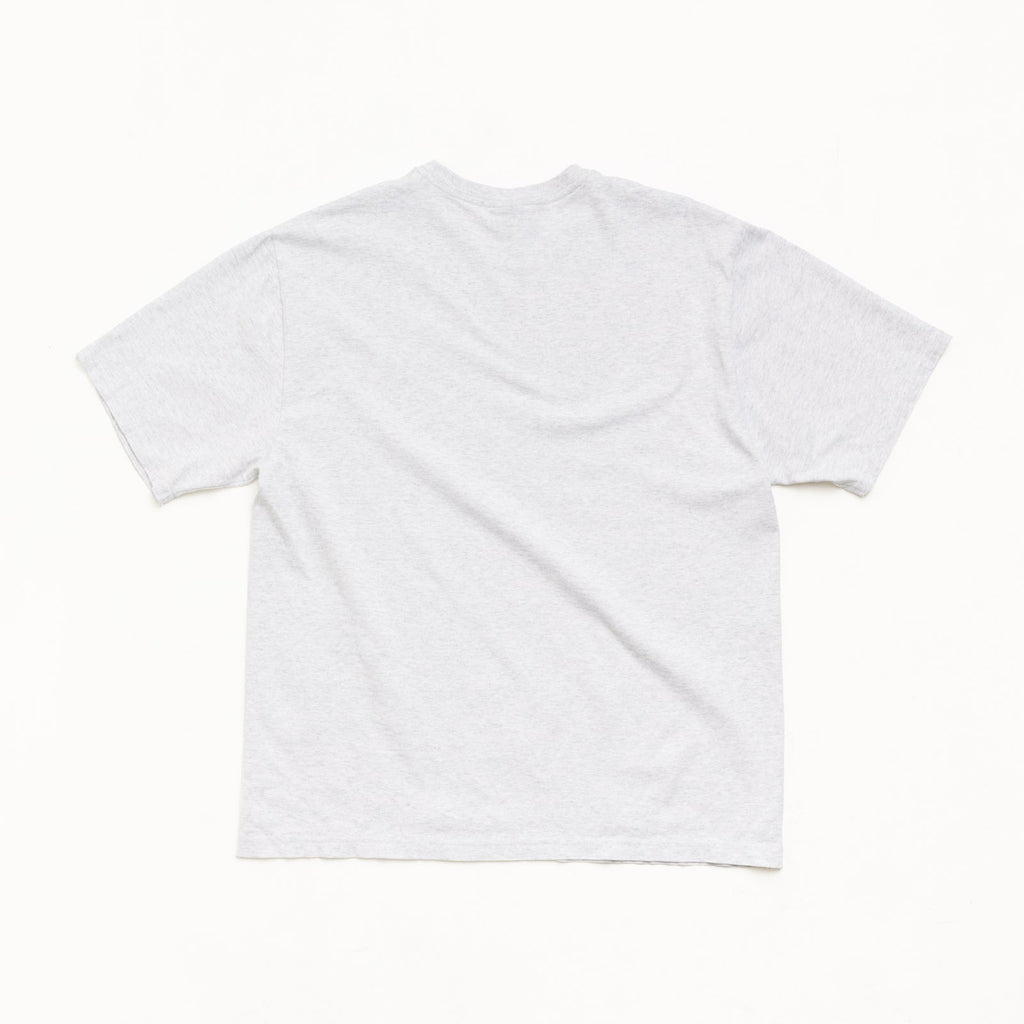 STÜSSY BLOCK SPORT TEE - ASH HEATHER