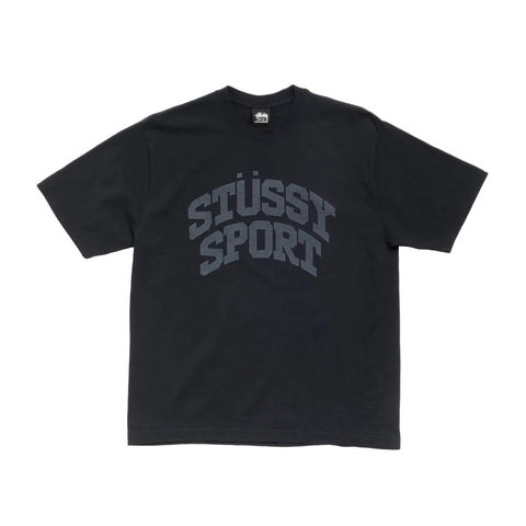 STÜSSY BLOCK SPORT TEE - BLACK