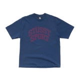 STÜSSY BLOCK SPORT TEE - NAVY