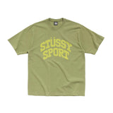 STÜSSY BLOCK SPORT TEE - OLIVE