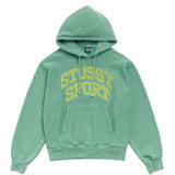STÜSSY BLOCK SPORT HOODIE GARMENT DYED - ARCTIC