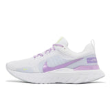 WOMENS NIKE REACT INFINITY RUN FLYKNIT 3 ‘GREY RUSH FUCHSIA’