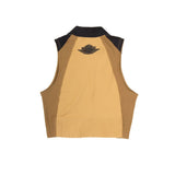 WOMENS AIR JORDAN BODYCON CROP TOP - CLUB GOLD/GOLDEN BEIGE