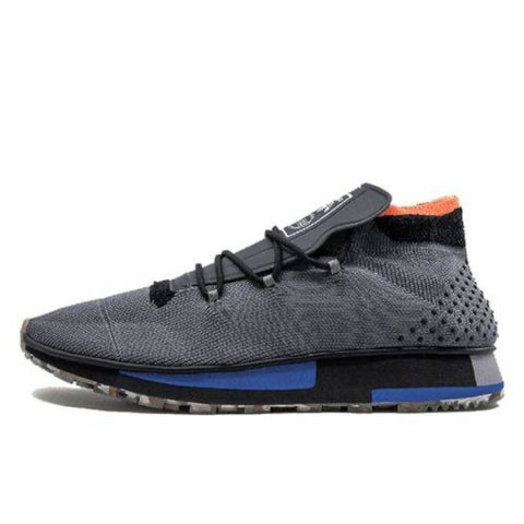 ADIDAS ORIGINALS x ALEXANDER WANG AW RUN MID - ST CRAG/CORE BLACK/GLOW ORANGE