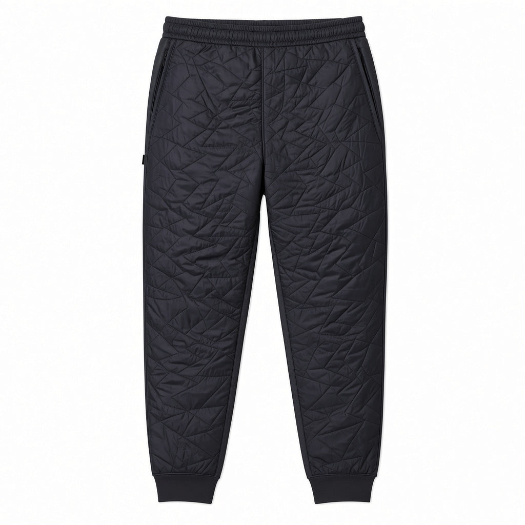 AIR JORDAN VII QUILTED FLEECE PANTS - BLACK