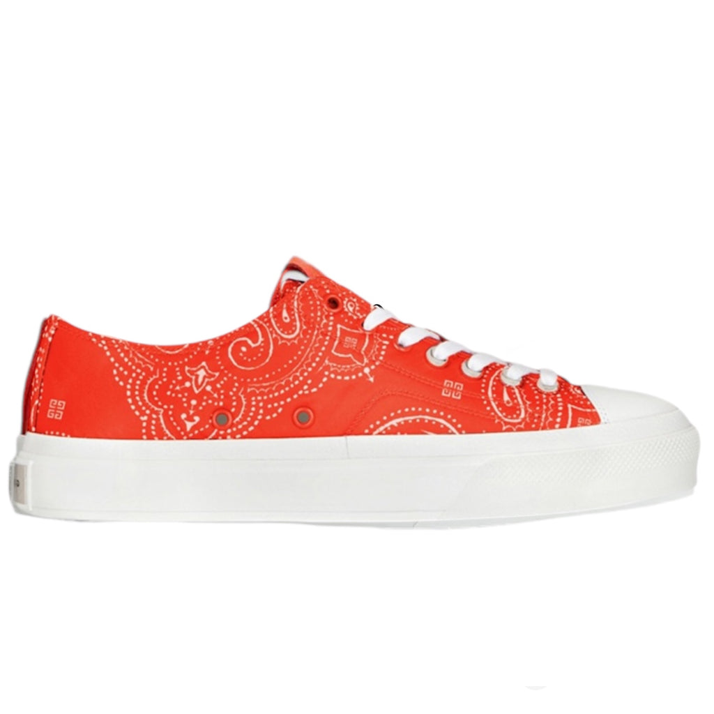 GIVENCHY CITY LOW SNEAKER - RED/WHITE