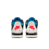 AIR JORDAN 3 RETRO ‘RARE AIR’ GS - BLACK/CHILE RED-NEUTRAL GREY