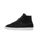 WOMEN'S NIKE BLAZER MID PRM - BLACK/BLACK-ACTION RED