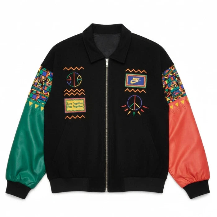 NIKE SPORTSWEAR REISSUE WOVEN JACKET - BLACK