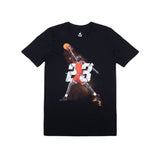 AIR JORDAN AJ IX WEST MADISON ST. T-SHIRT - BLACK